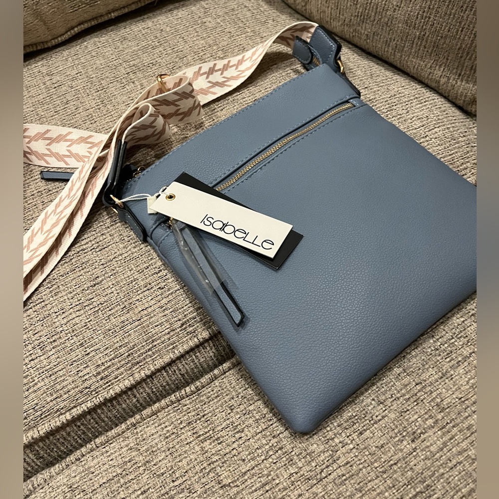 Isabelle vegan purse bag with strap